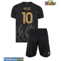 Juventus Kenan Yildiz #10 3rd trikot Kinder 2026-27 Kurzarm (+ Kurze Hosen)